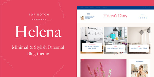 WordPress Template Helena