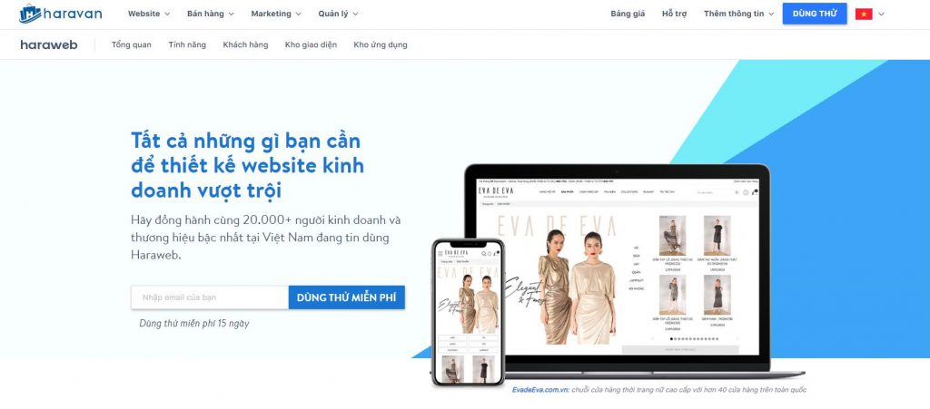Haravan: Công ty thiết kế web cao cấp
