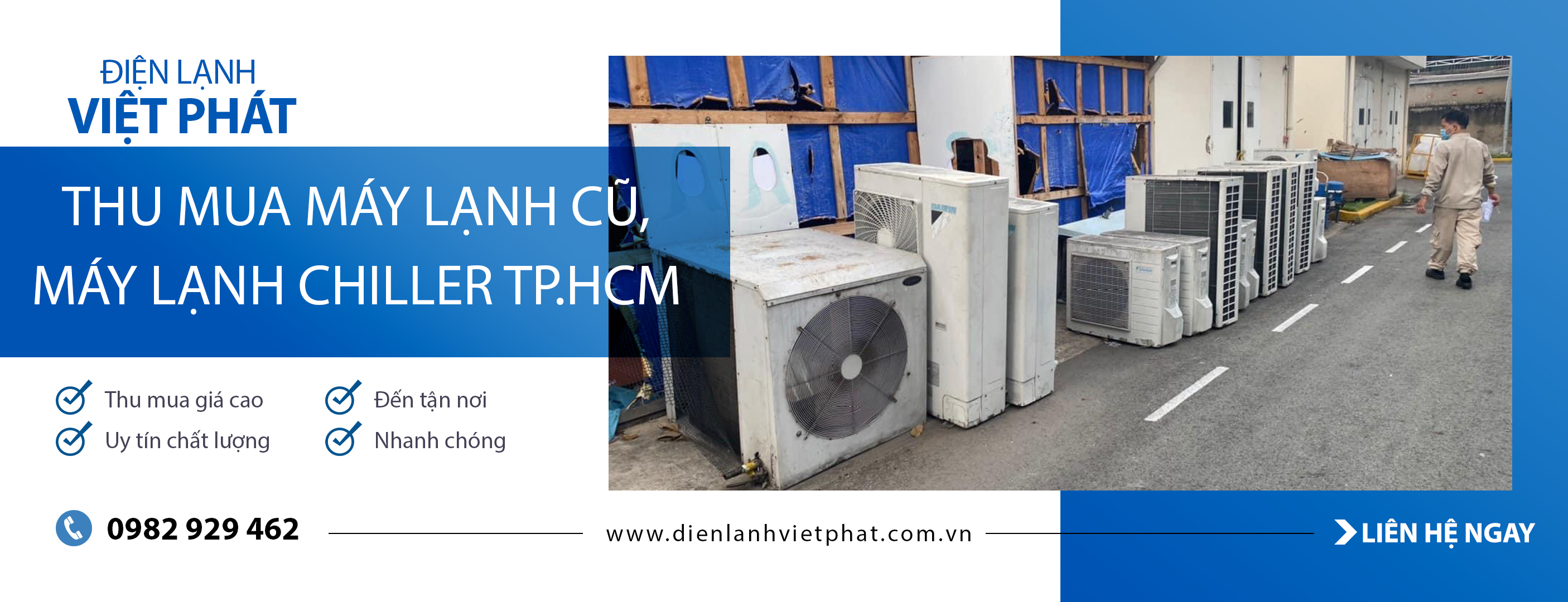 Điện lạnh Việt Phát - Dịch vụ thu mua máy lạnh cũ tại Dĩ An