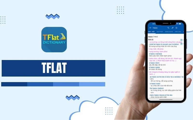 App học tiếng Anh cho người đi làm - TFlat