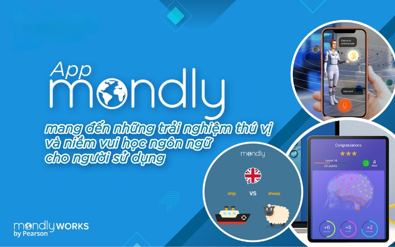 Mondly - App học tiếng Anh cho người đi làm miễn phí