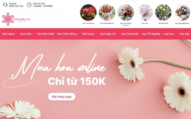 shop hoa tươi uy tín