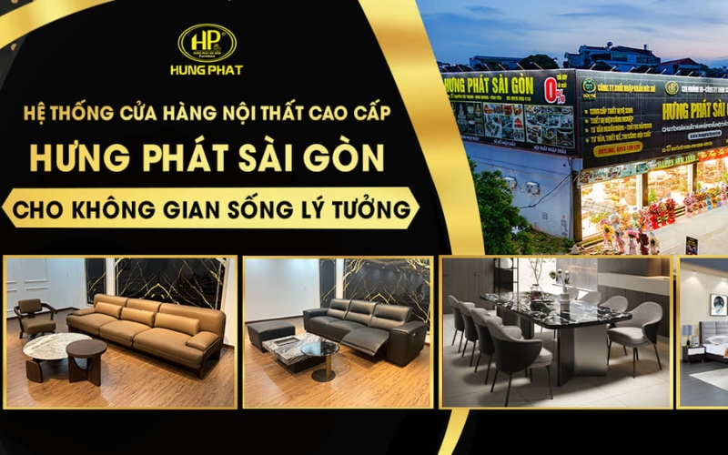 cửa hàng nội thất Hưng Phát Sài Gòn