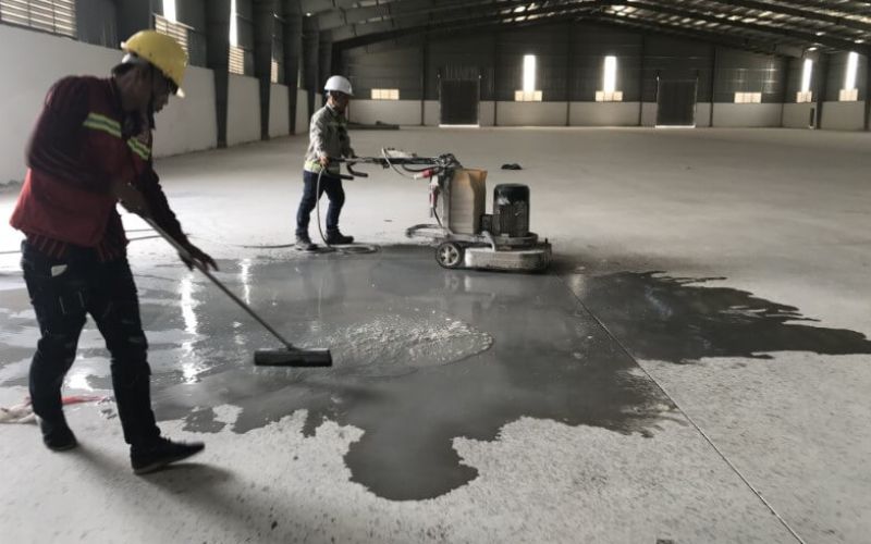 tiêu chí chọn công ty mài sàn