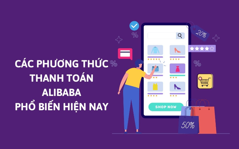 phương thức thanh toán trên alibaba