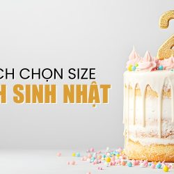cách chọn size bánh sinh nhật