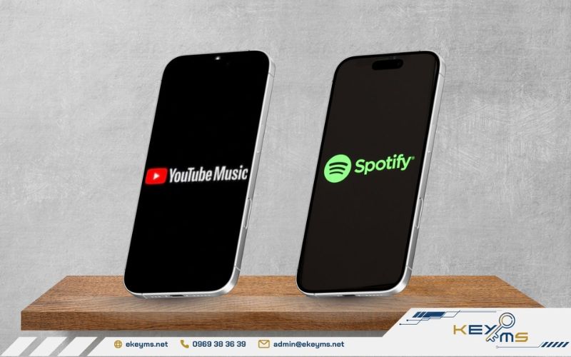 mua tài khoản youtube music và spotify premium tại ekeyms