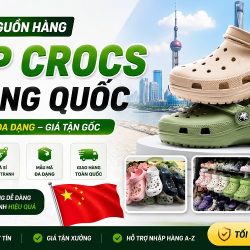 nguồn hàng dép Crocs Trung Quốc