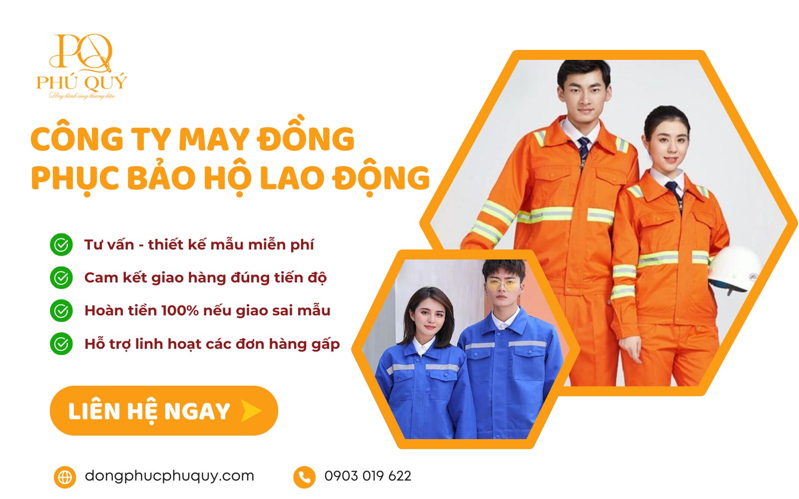 Đồng Phục Phú Quý - Xưởng may quần áo bảo hộ lao động uy tín