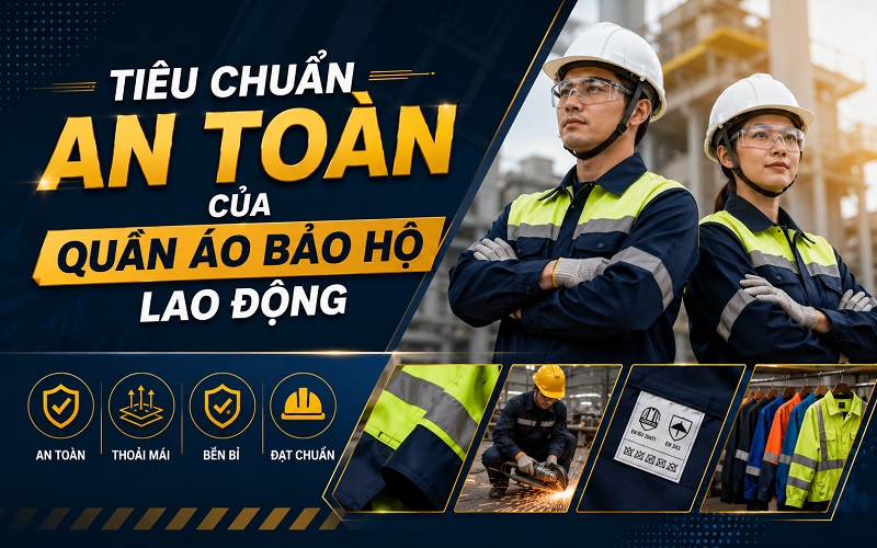 tiêu chuẩn an toàn của quần áo bảo hộ lao động